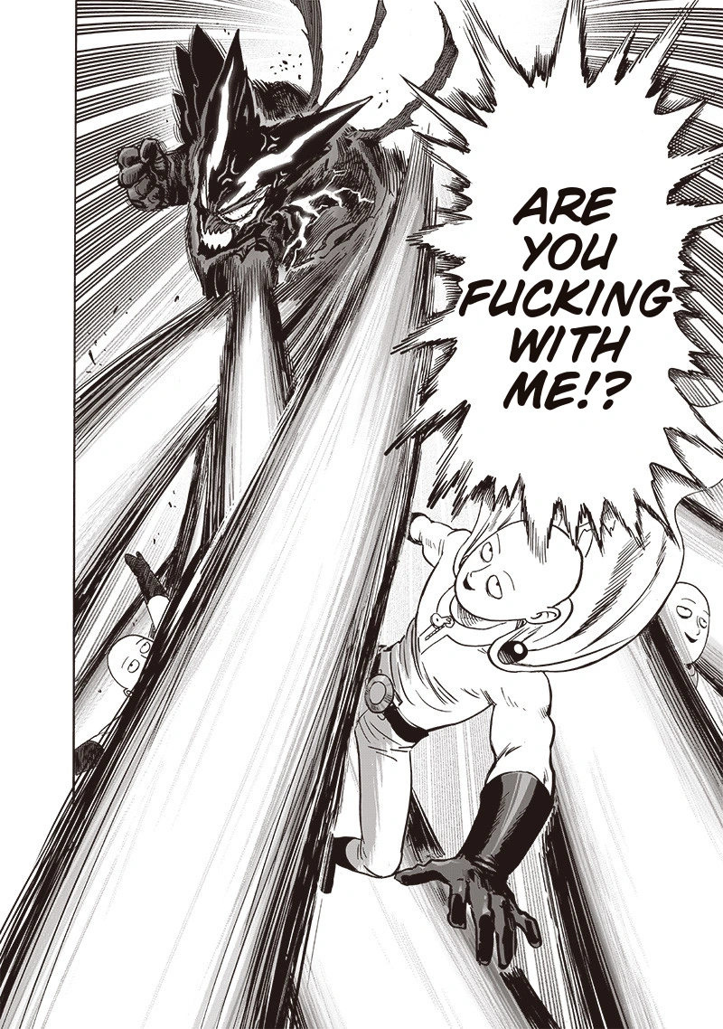One Punch Man Manga Chapter 163 page 27 - Tougher Than a Mountain