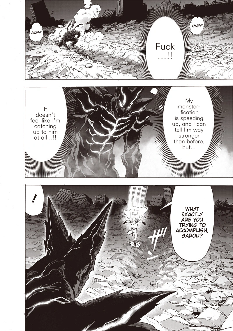 One Punch Man Manga Chapter 163 page 3 - Tougher Than a Mountain