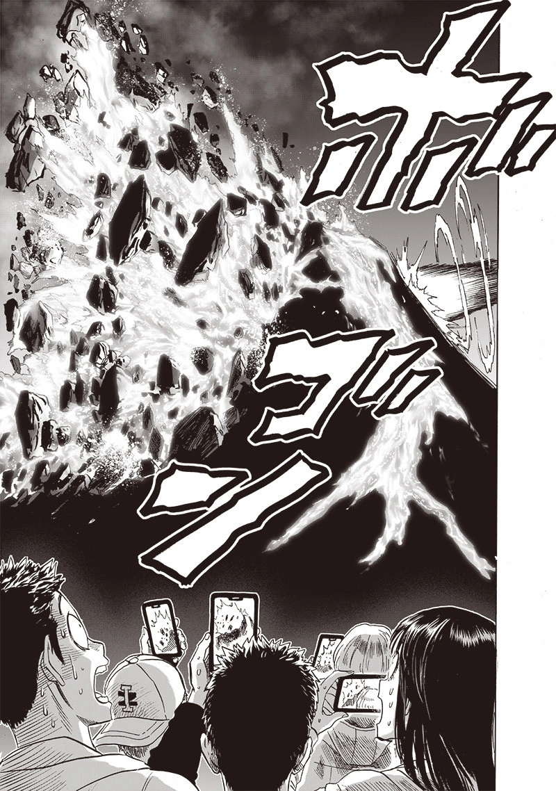 One Punch Man Manga Chapter 163 page 35 - Tougher Than a Mountain