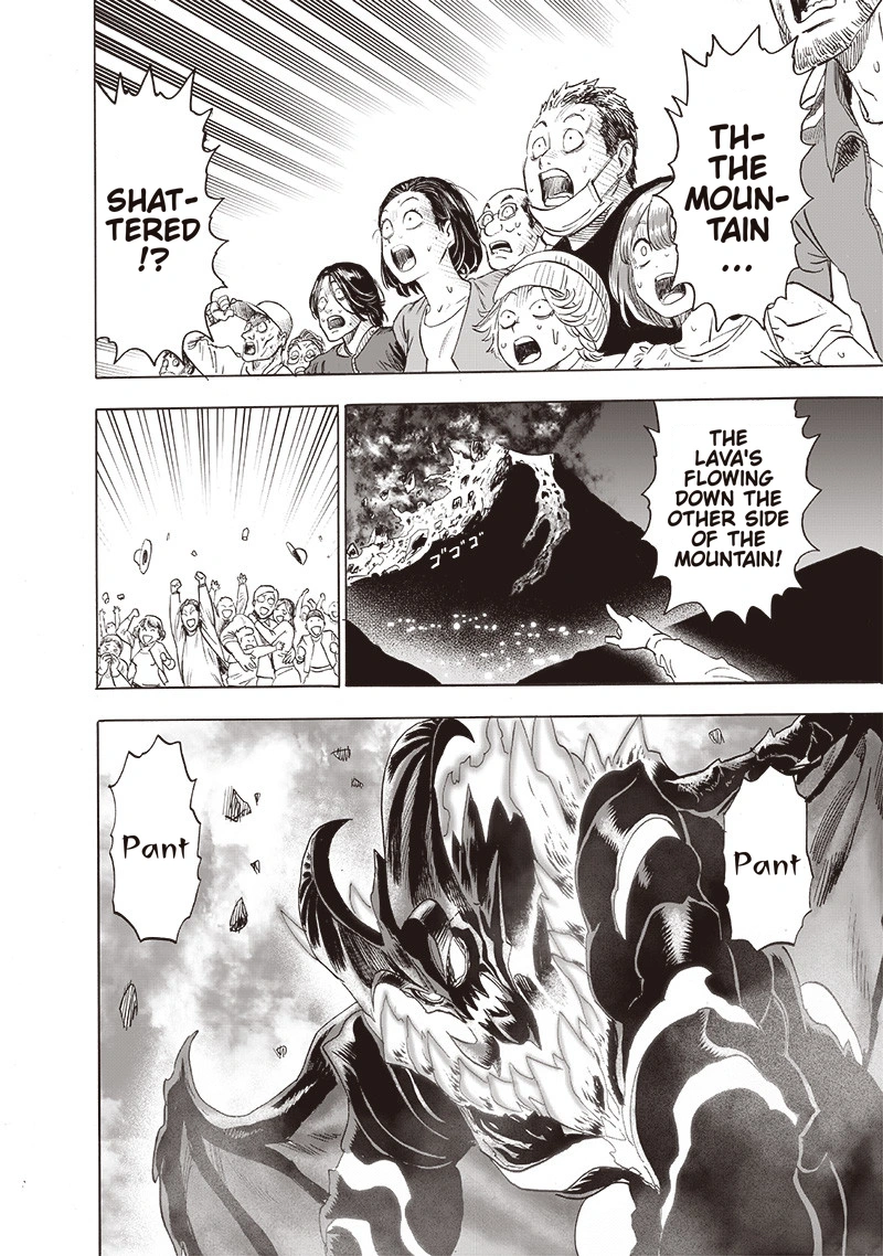 One Punch Man Manga Chapter 163 page 36 - Tougher Than a Mountain