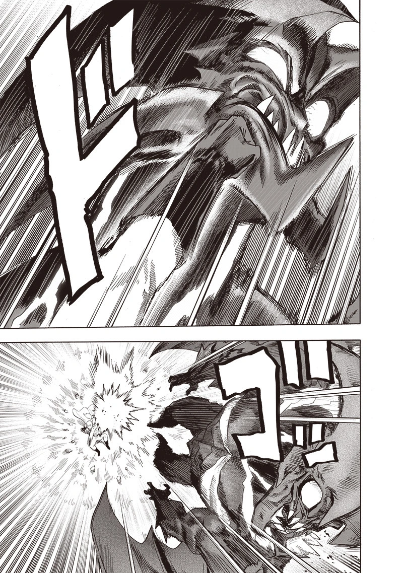 One Punch Man Manga Chapter 163 page 37 - Tougher Than a Mountain