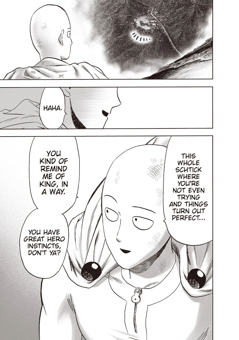 One Punch Man Manga Chapter 163 page 39 - Tougher Than a Mountain