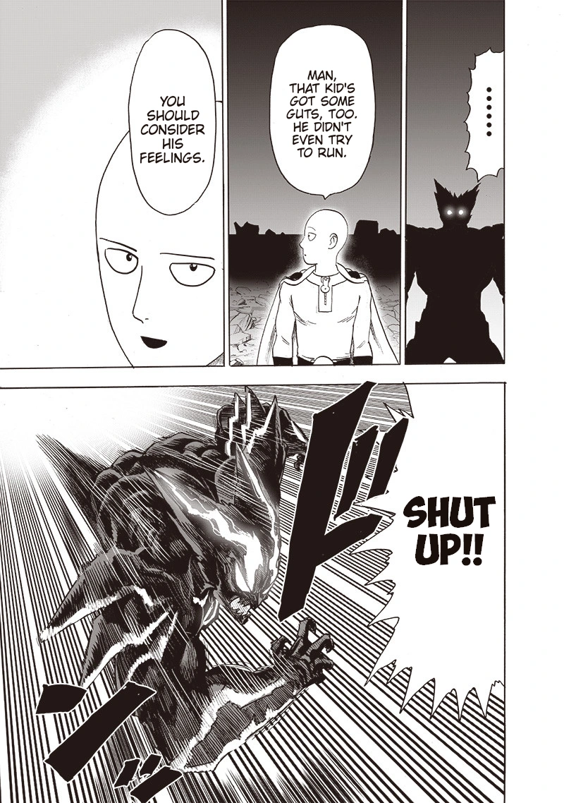 One Punch Man Manga Chapter 163 page 6 - Tougher Than a Mountain