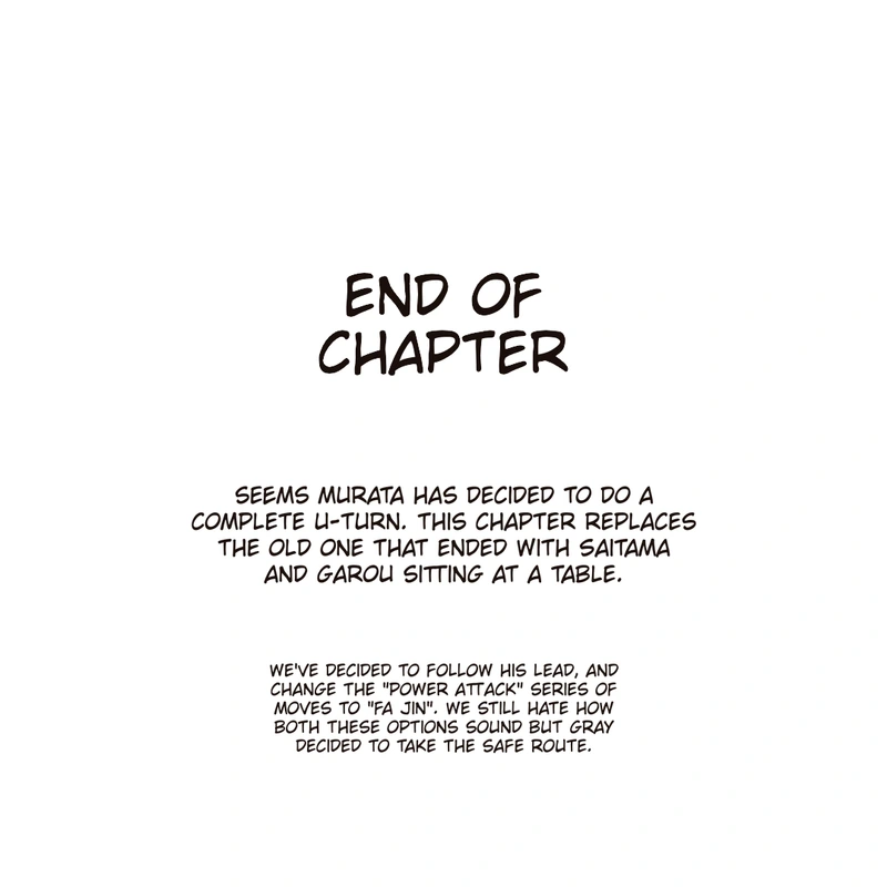 One Punch Man Manga Chapter 164 page 49 - The Abominable Fist That Turned Against God