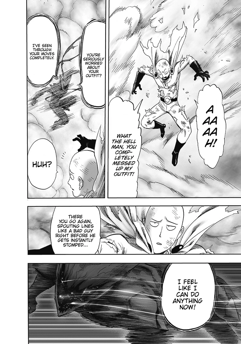 One Punch Man Manga Chapter 165 page 14 - Absolute Evil