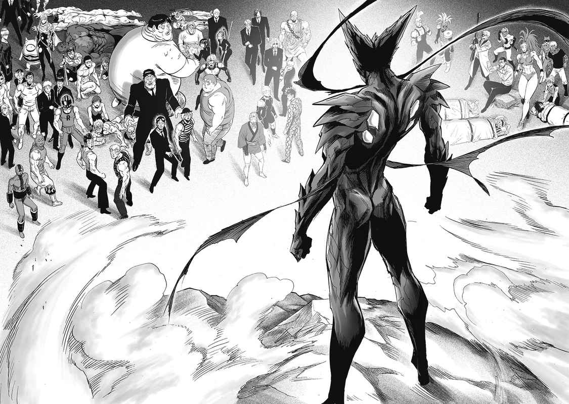 One Punch Man Manga Chapter 165 page 30 - Absolute Evil