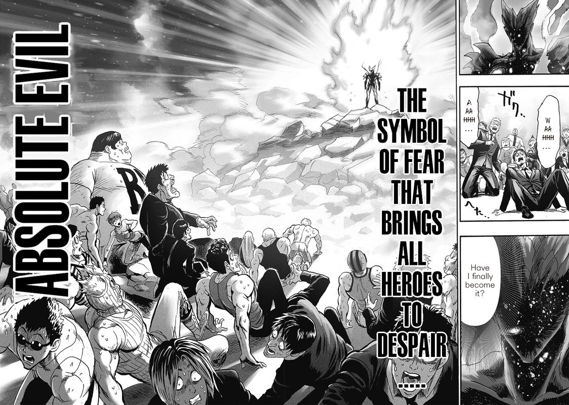 One Punch Man Manga Chapter 165 page 33 - Absolute Evil