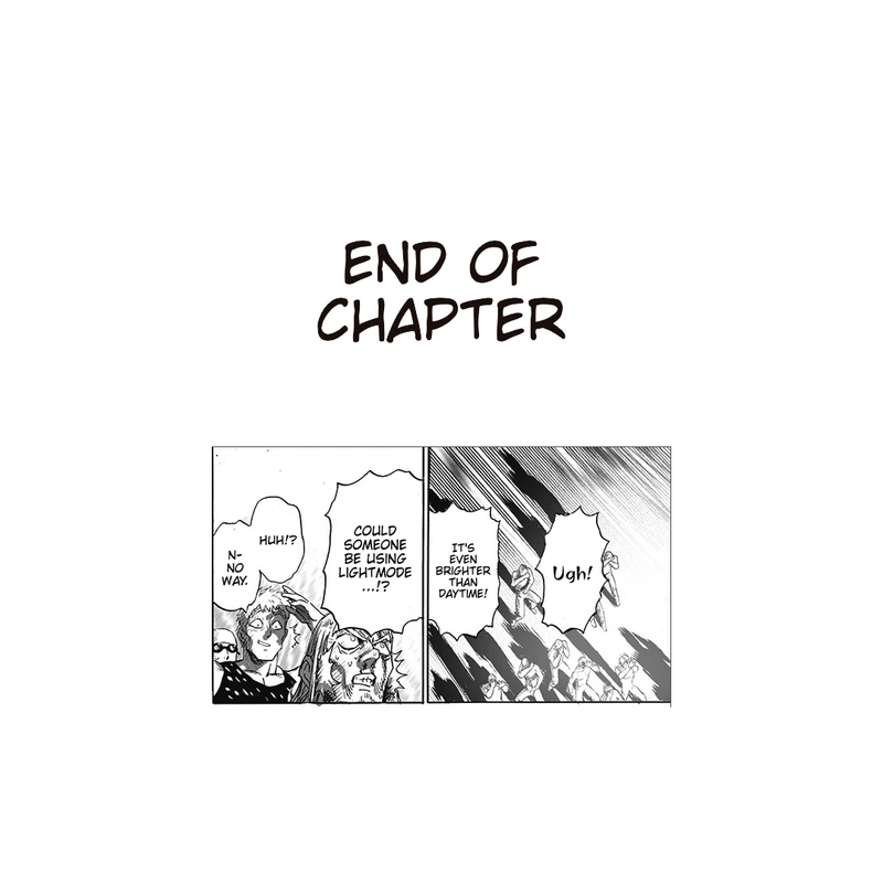 One Punch Man Manga Chapter 165 page 43 - Absolute Evil