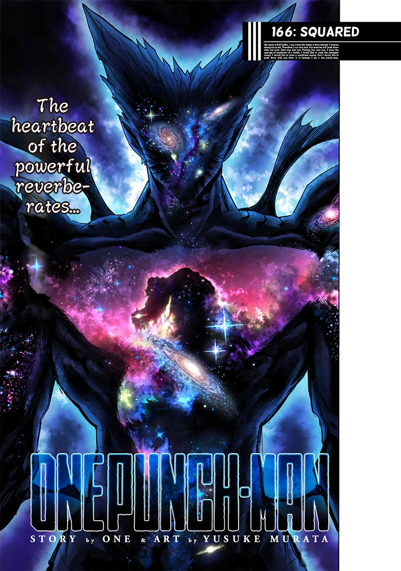 One Punch Man Manga Chapter 166 page 1 - Squared