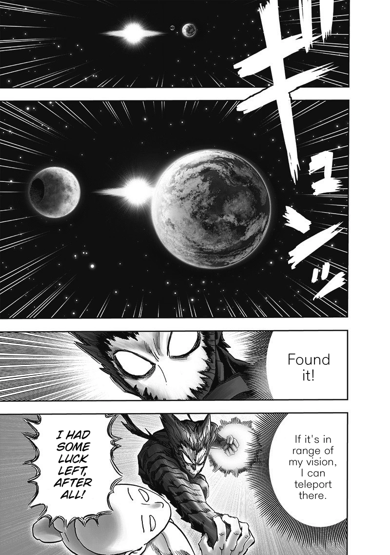One Punch Man Manga Chapter 168 page 27 - Awakening of the Gods