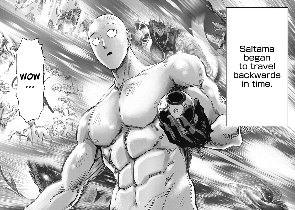 One Punch Man Manga Chapter 168 page 58 - Awakening of the Gods