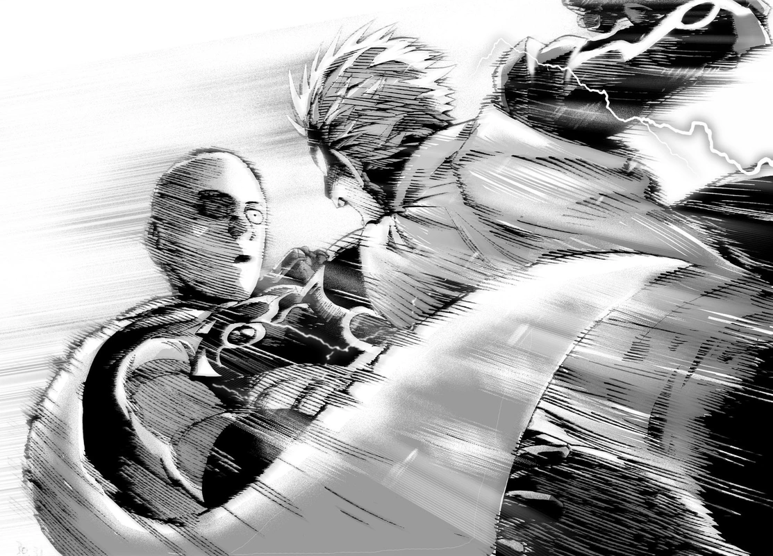 One Punch Man Manga Chapter 17 page 18 - Sparring