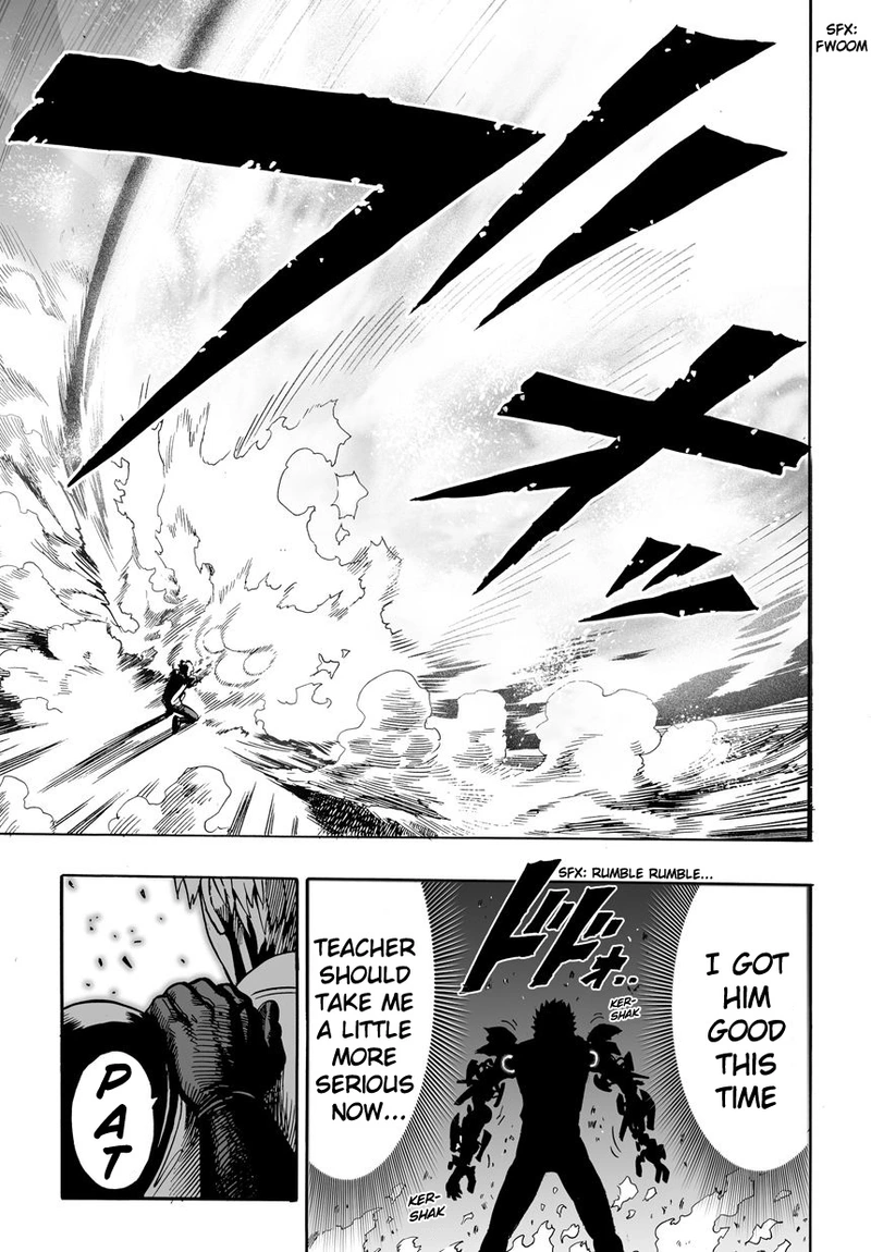 One Punch Man Manga Chapter 17 page 35 - Sparring