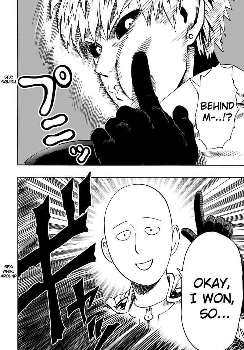 One Punch Man Manga Chapter 17 page 36 - Sparring