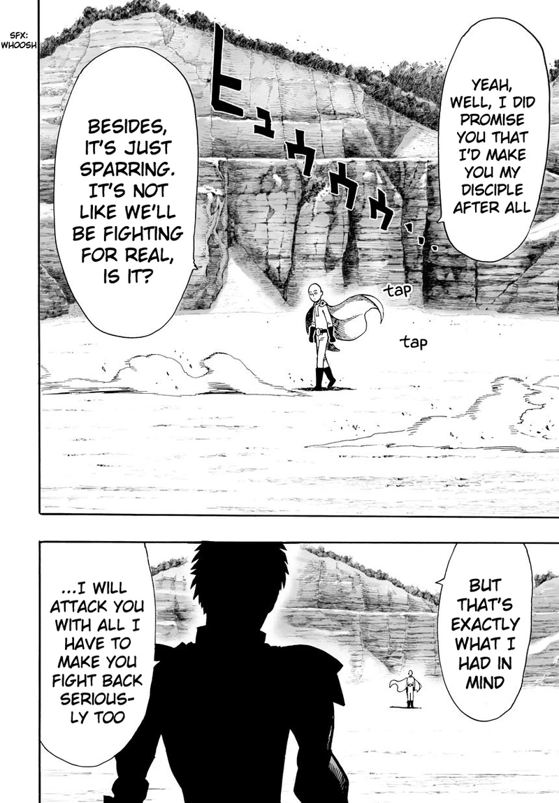 One Punch Man Manga Chapter 17 page 4 - Sparring