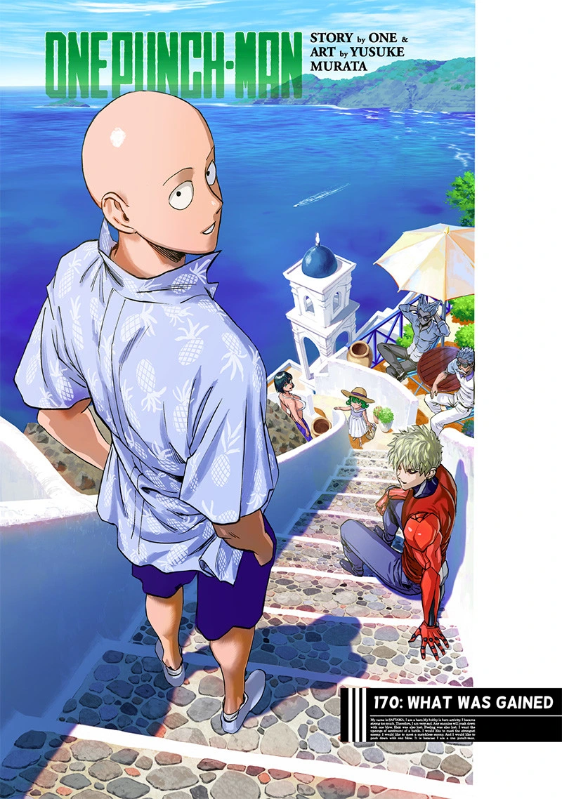 One Punch Man Manga Chapter 170 page 1 - What was Gained