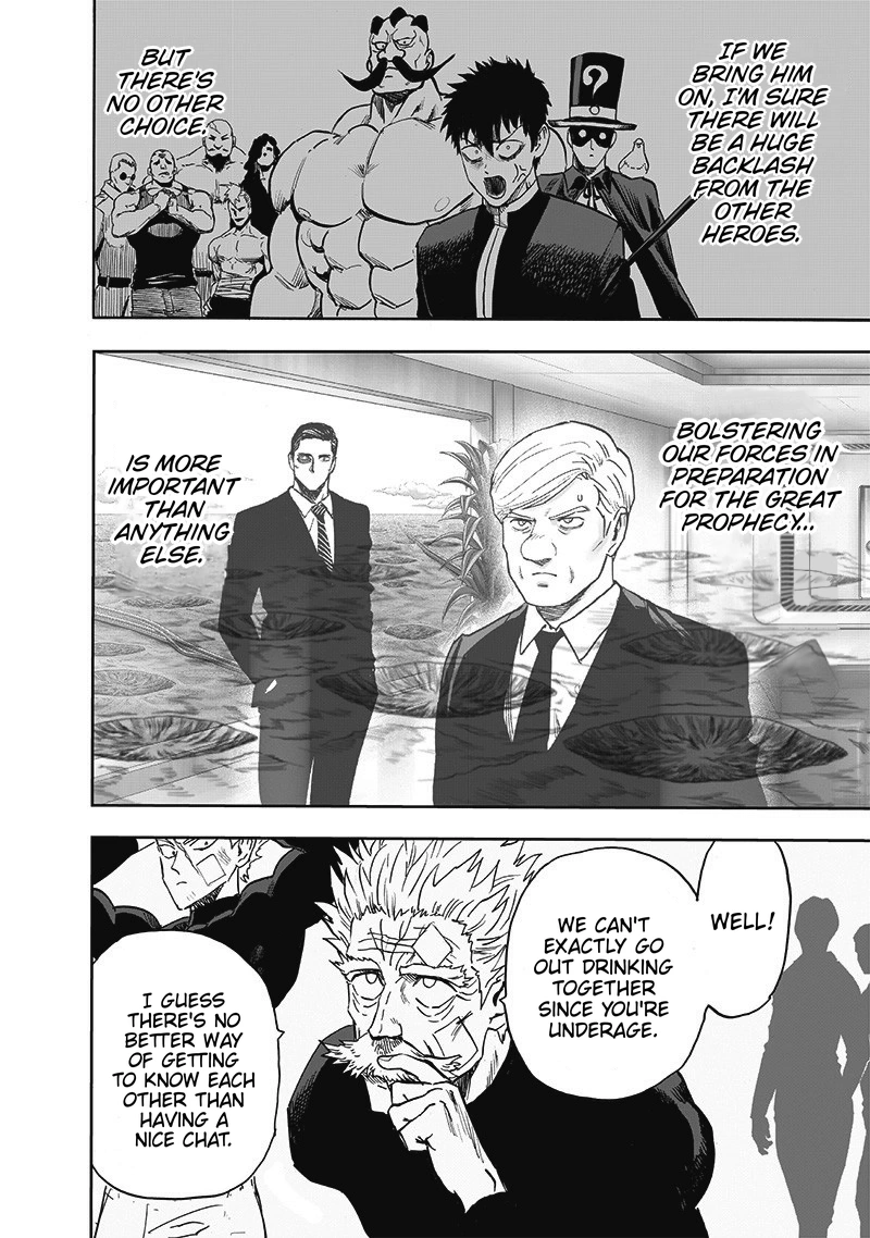 One Punch Man Manga Chapter 170 page 20 - What was Gained
