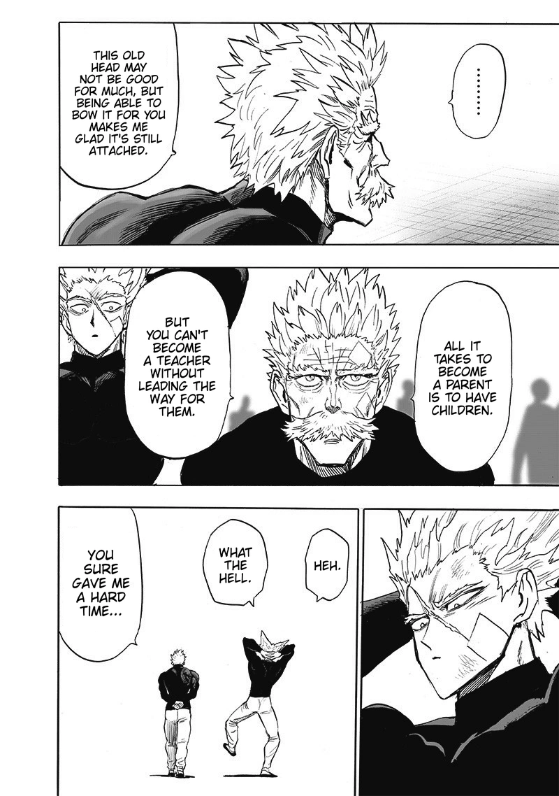 One Punch Man Manga Chapter 170 page 8 - What was Gained