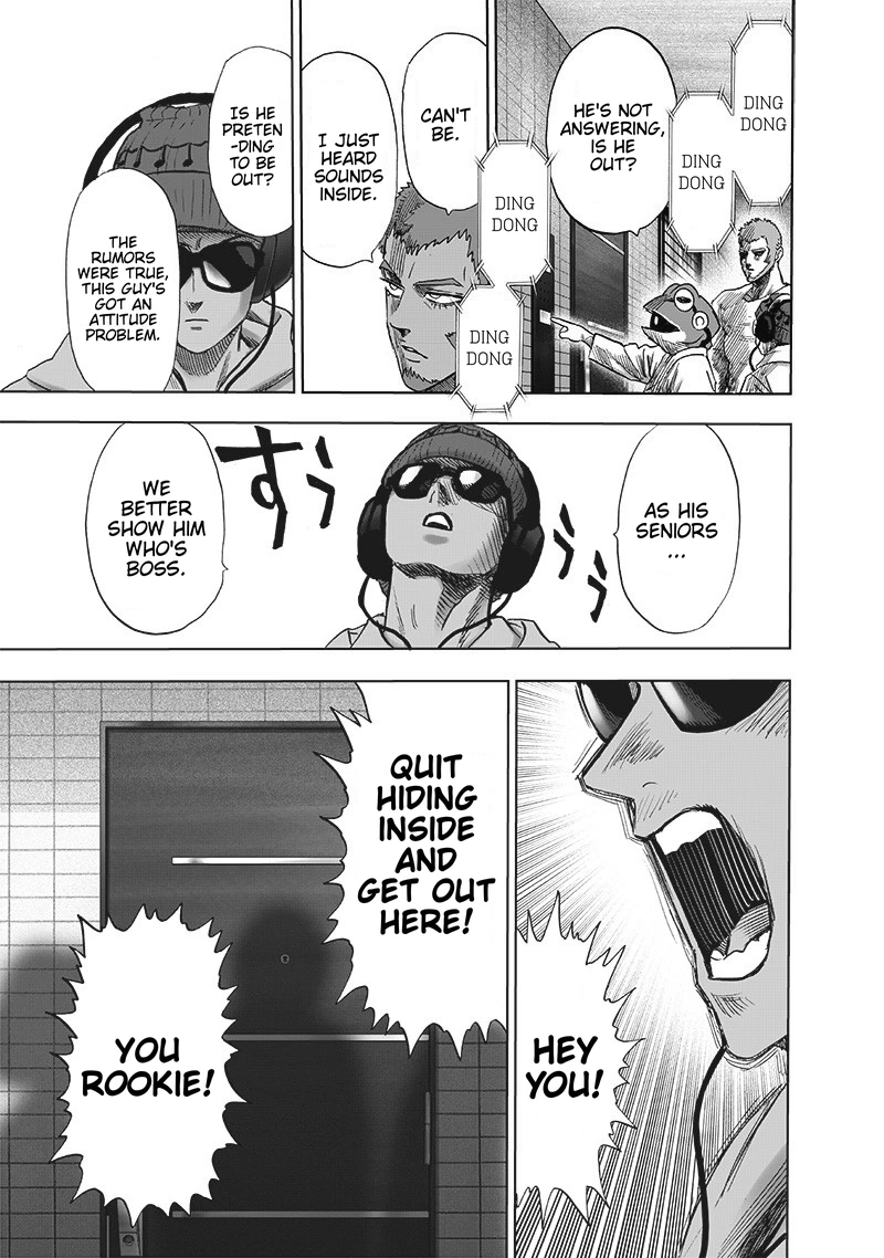 One Punch Man Manga Chapter 171 page 4 - The Last Guy I Wanna Run Into