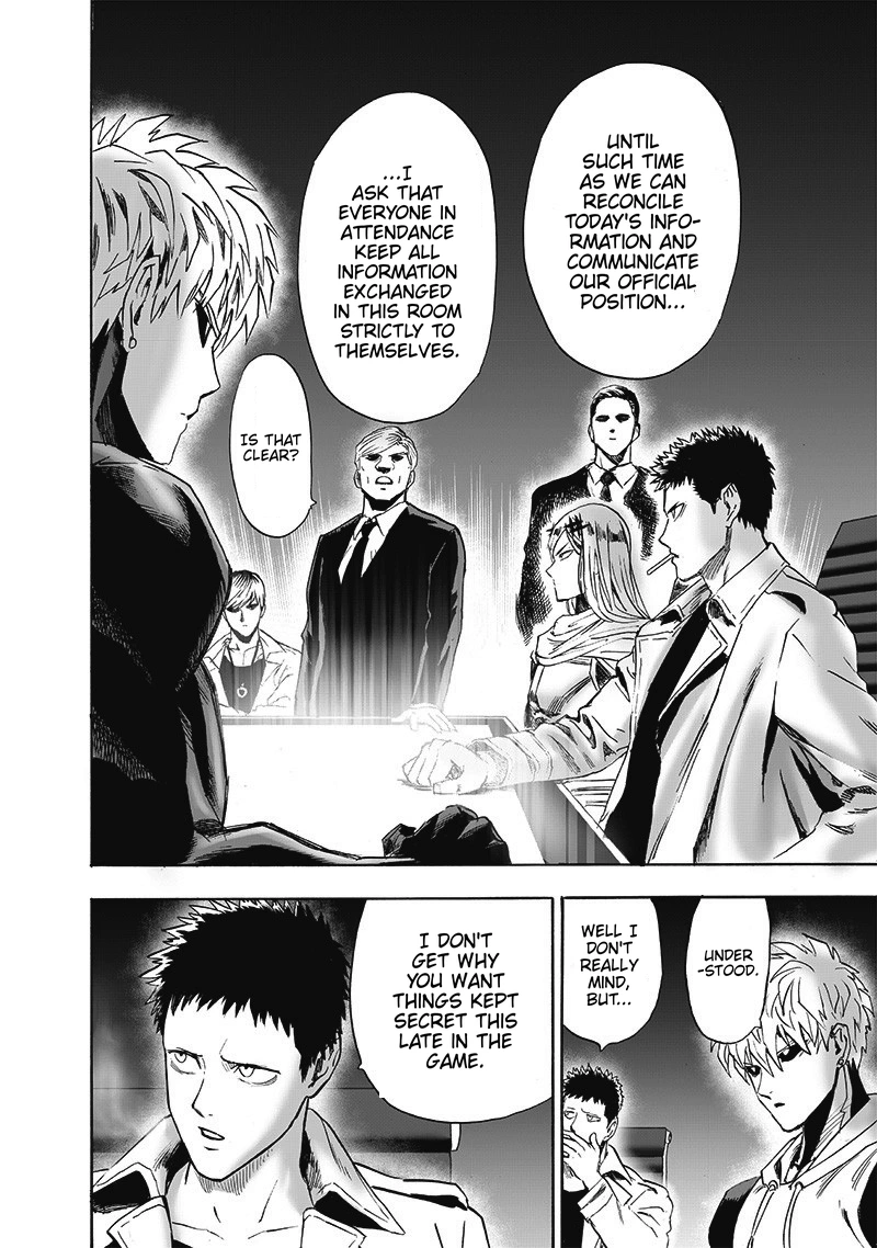 One Punch Man Manga Chapter 173 page 11 - Secret Intel