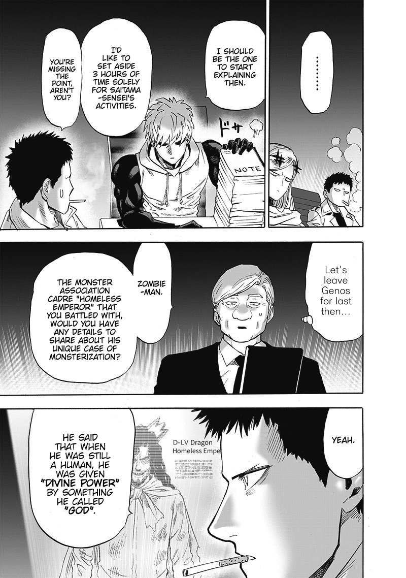 One Punch Man Manga Chapter 173 page 14 - Secret Intel