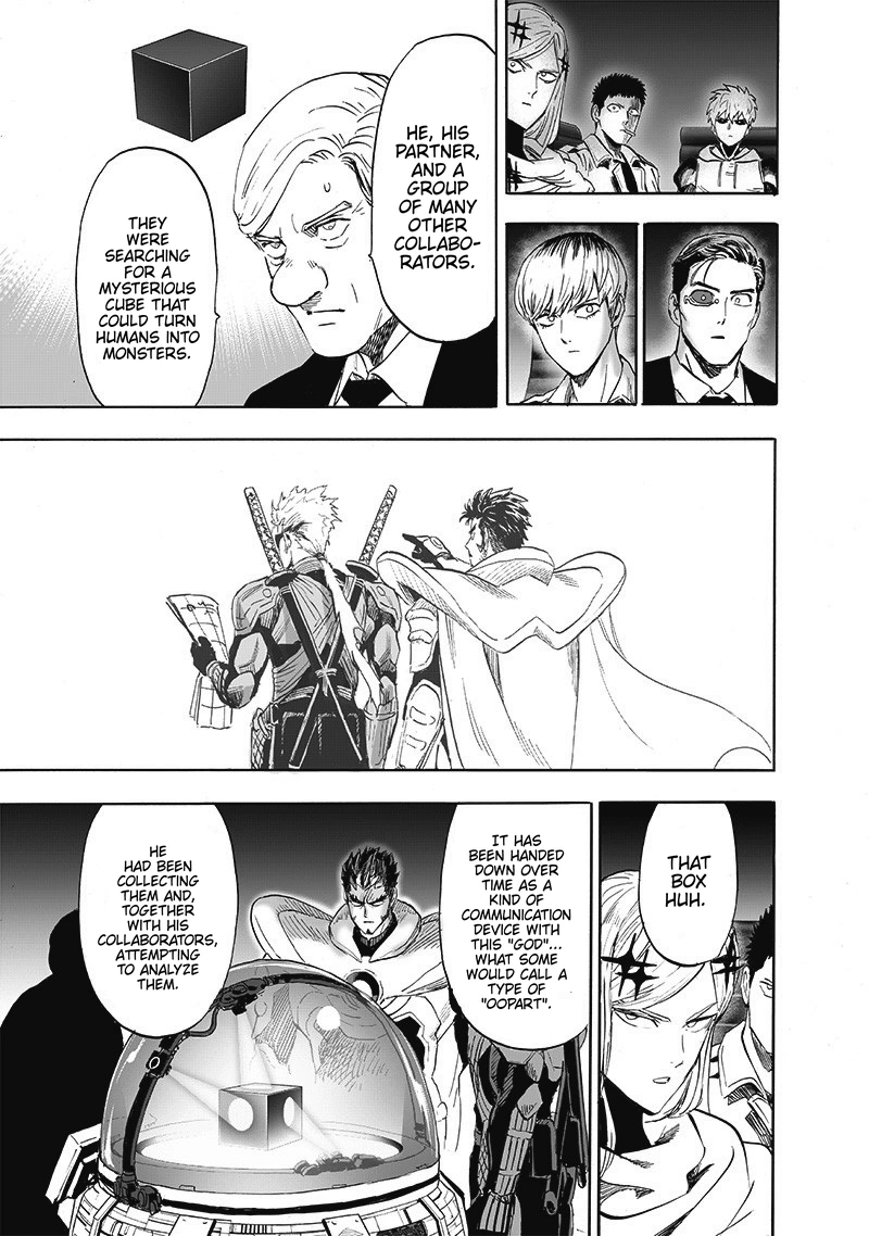 One Punch Man Manga Chapter 173 page 20 - Secret Intel