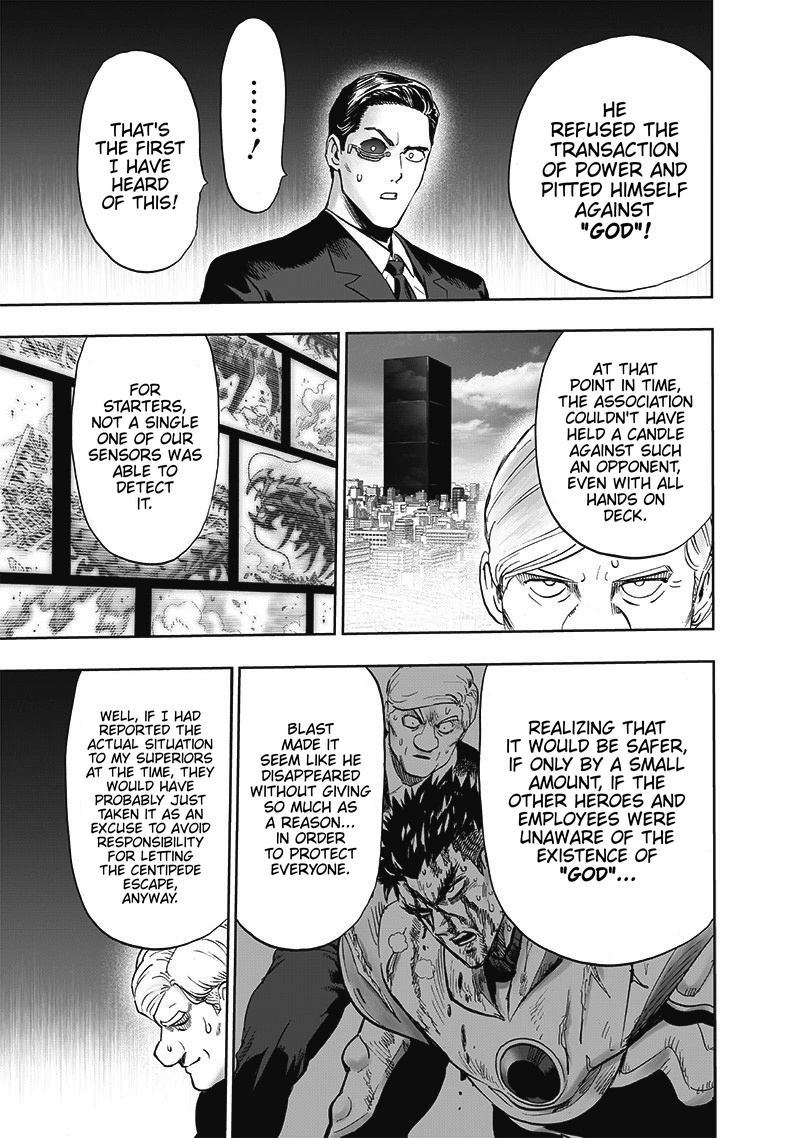 One Punch Man Manga Chapter 173 page 22 - Secret Intel