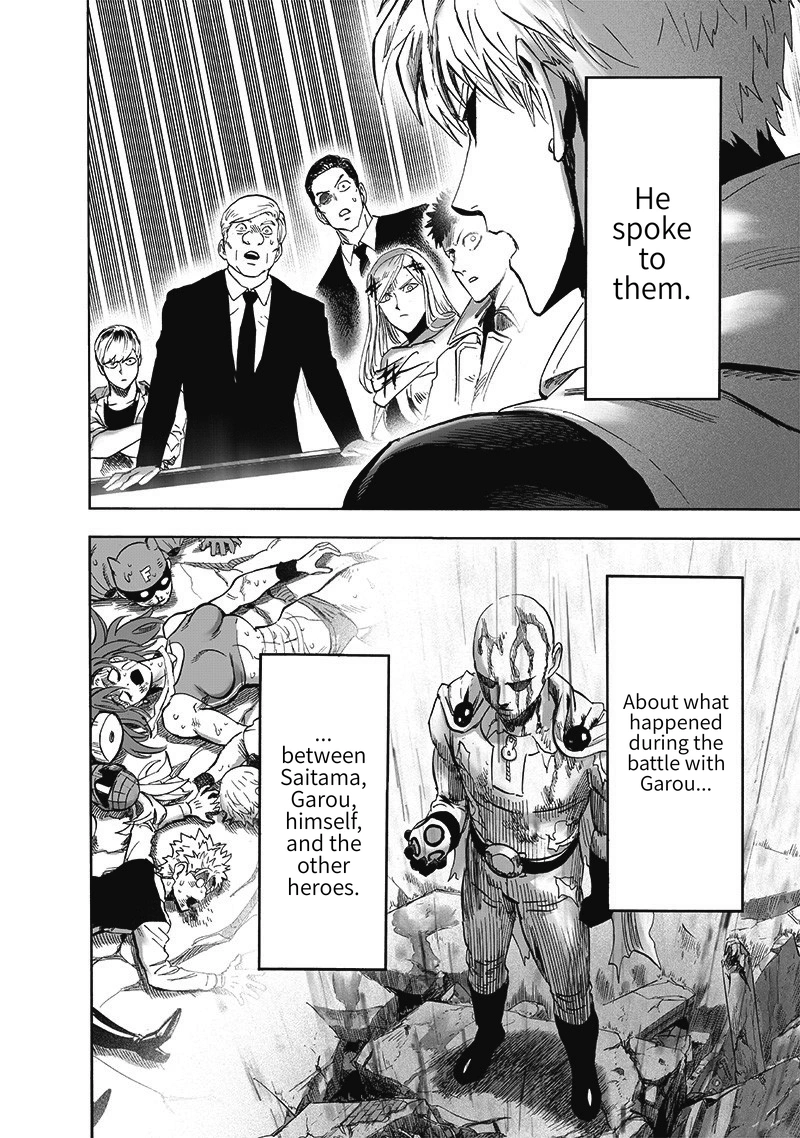 One Punch Man Manga Chapter 173 page 25 - Secret Intel