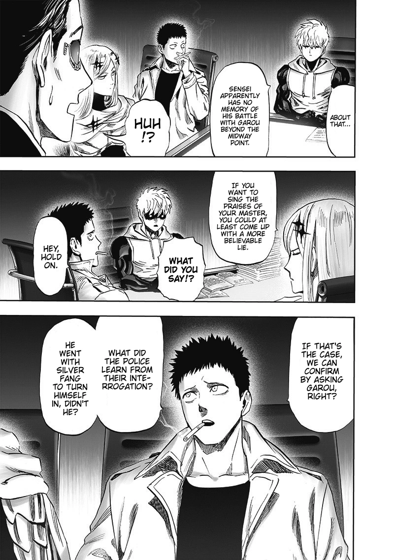 One Punch Man Manga Chapter 173 page 28 - Secret Intel