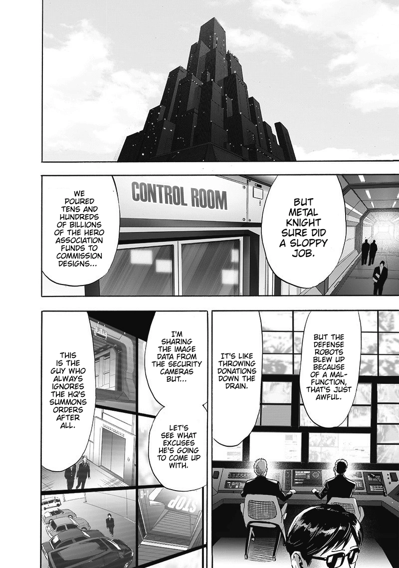 One Punch Man Manga Chapter 173 page 3 - Secret Intel
