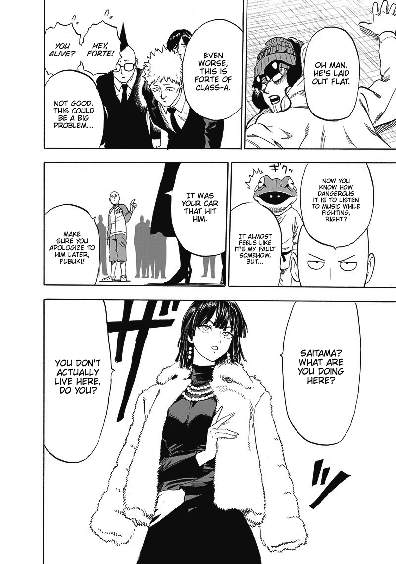 One Punch Man Manga Chapter 175 page 11 - Visitor