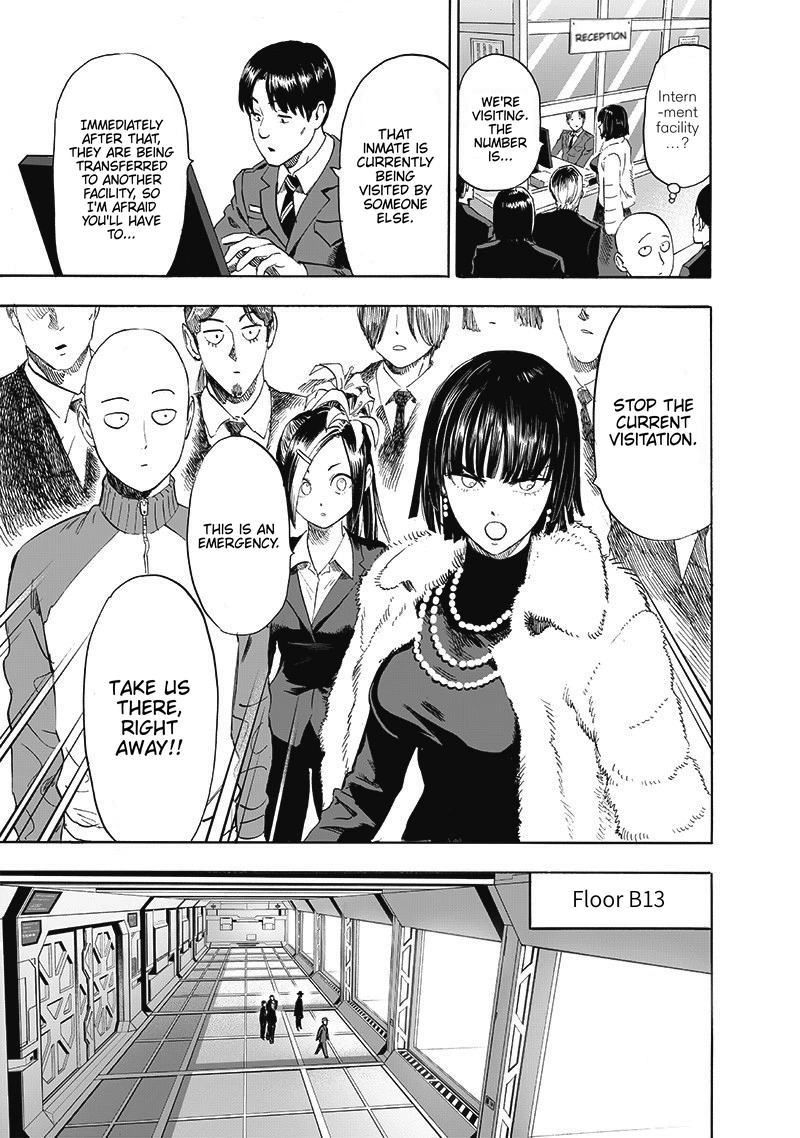 One Punch Man Manga Chapter 175 page 16 - Visitor