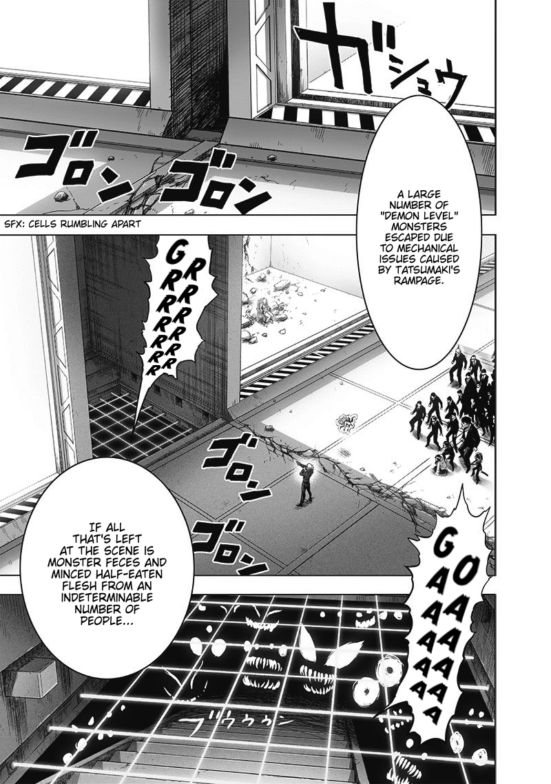 One Punch Man Manga Chapter 177 page 14 - The Supernatural & Risks