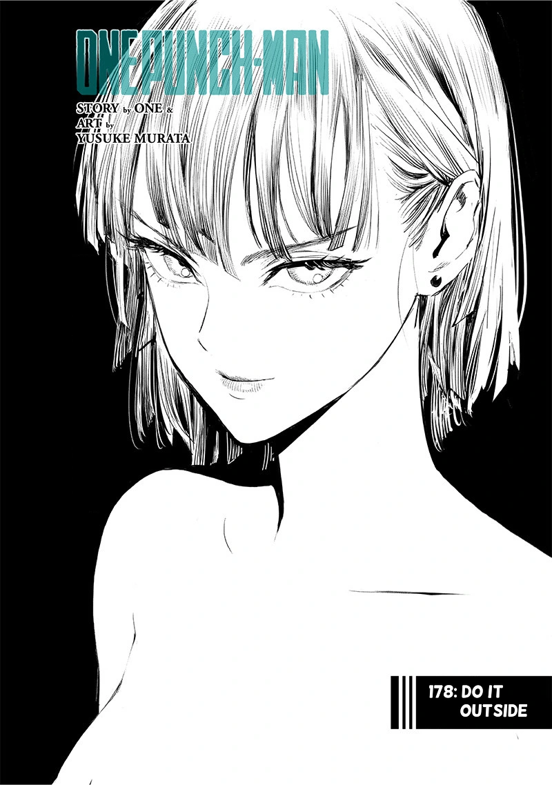 One Punch Man Manga Chapter 178 page 1 - Do it outside