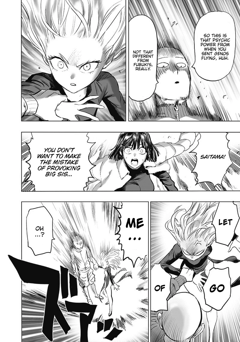 One Punch Man Manga Chapter 178 page 11 - Do it outside
