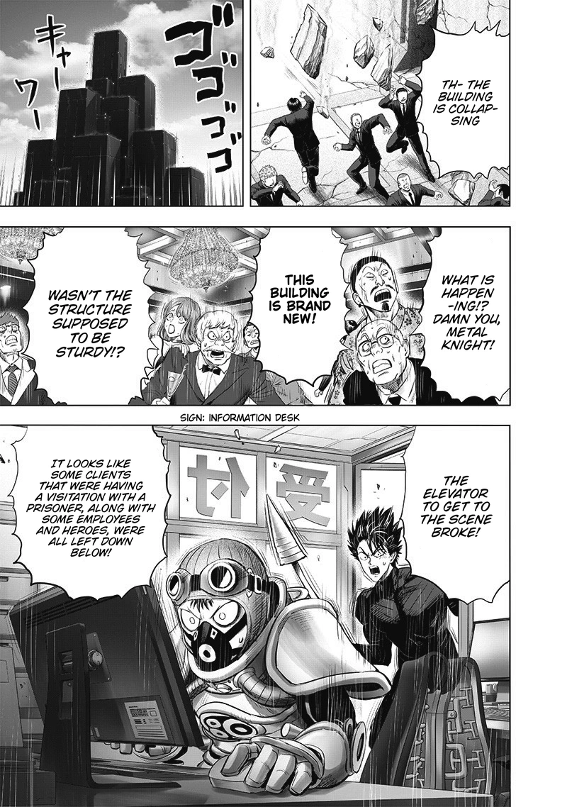 One Punch Man Manga Chapter 178 page 20 - Do it outside