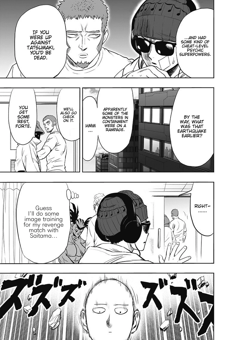 One Punch Man Manga Chapter 178 page 8 - Do it outside