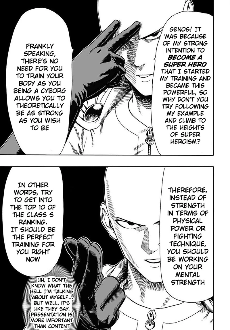 One Punch Man Manga Chapter 18 page 12 - Business Activity