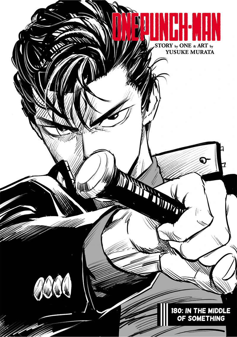 One Punch Man Manga Chapter 180 page 1 - In The Middle Of Something