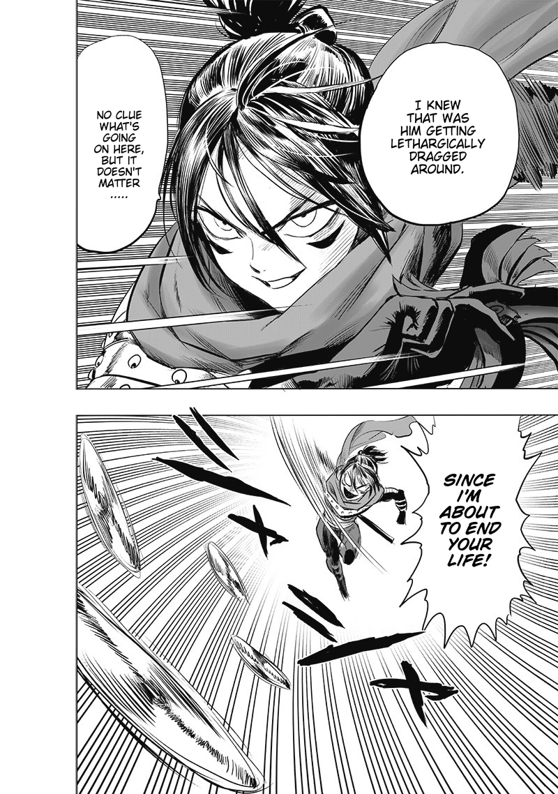 One Punch Man Manga Chapter 181 page 11 - Scalp Friction