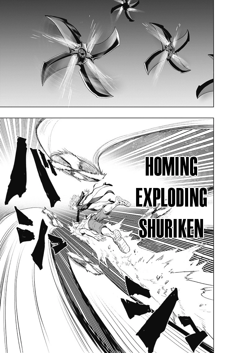 One Punch Man Manga Chapter 181 page 12 - Scalp Friction
