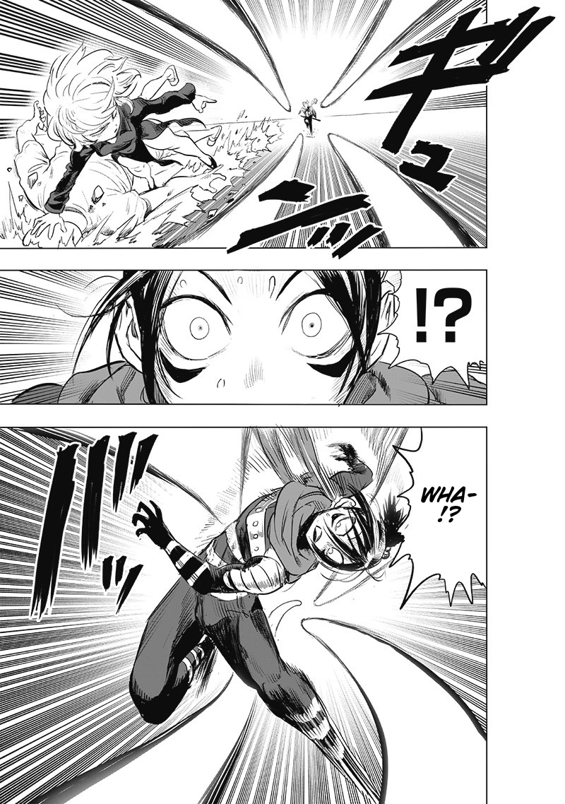 One Punch Man Manga Chapter 181 page 14 - Scalp Friction