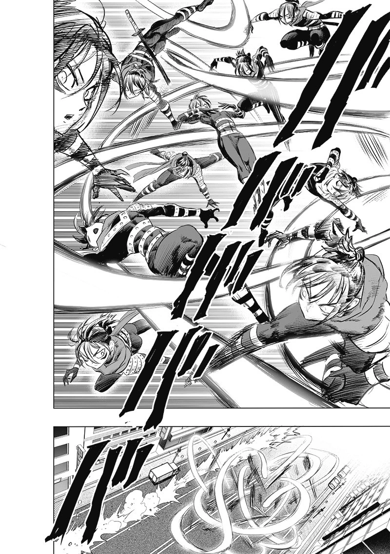 One Punch Man Manga Chapter 181 page 15 - Scalp Friction