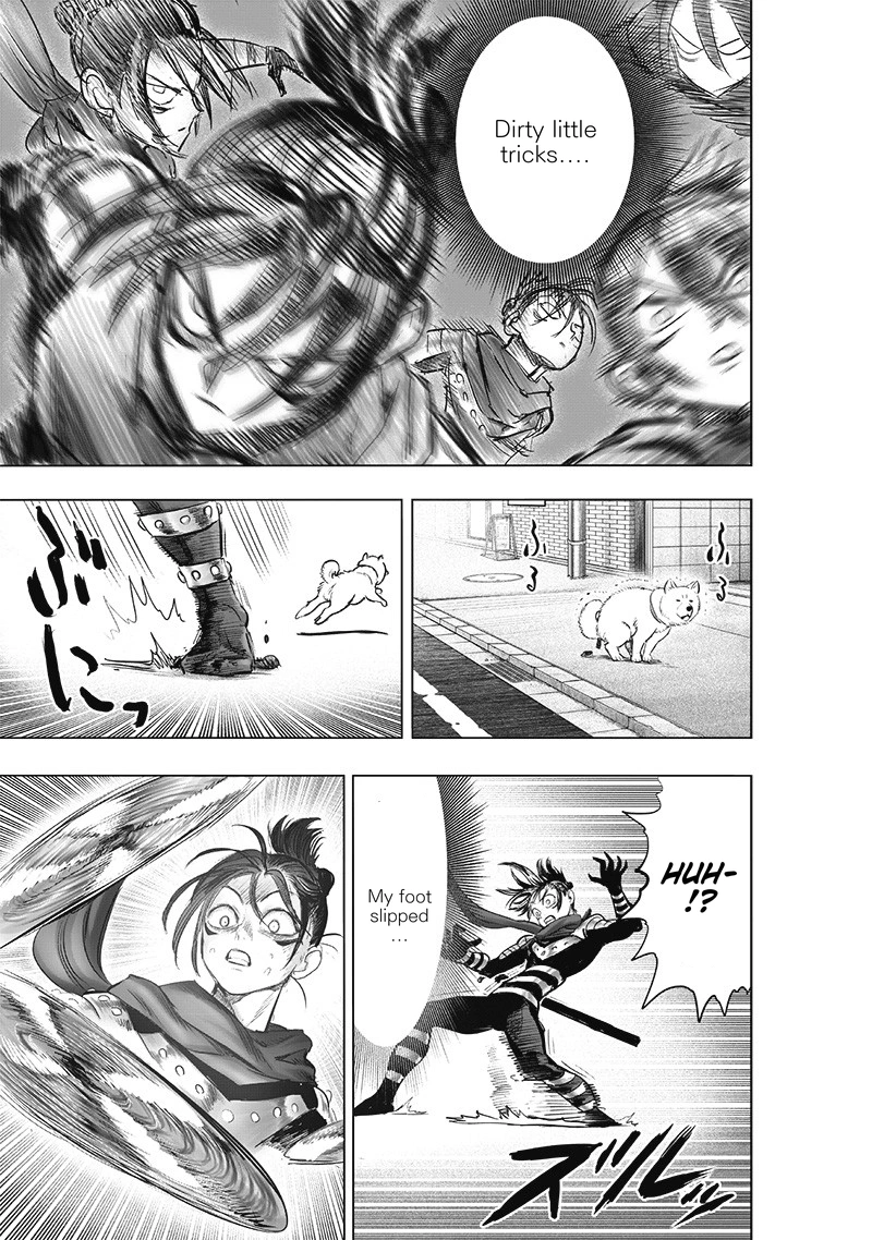 One Punch Man Manga Chapter 181 page 16 - Scalp Friction