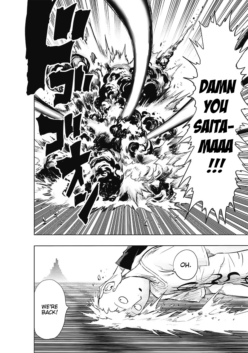 One Punch Man Manga Chapter 181 page 17 - Scalp Friction