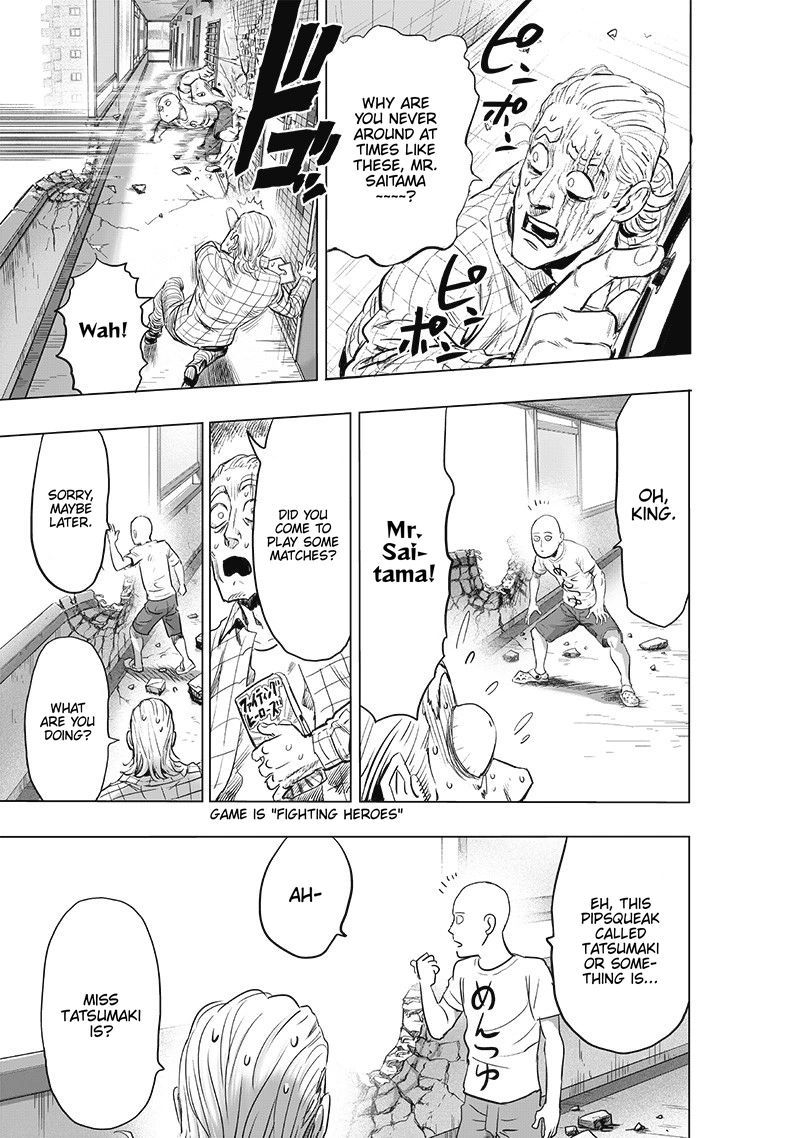 One Punch Man Manga Chapter 181 page 27 - Scalp Friction