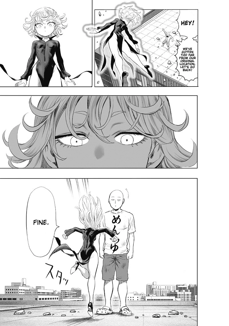 One Punch Man Manga Chapter 181 page 4 - Scalp Friction
