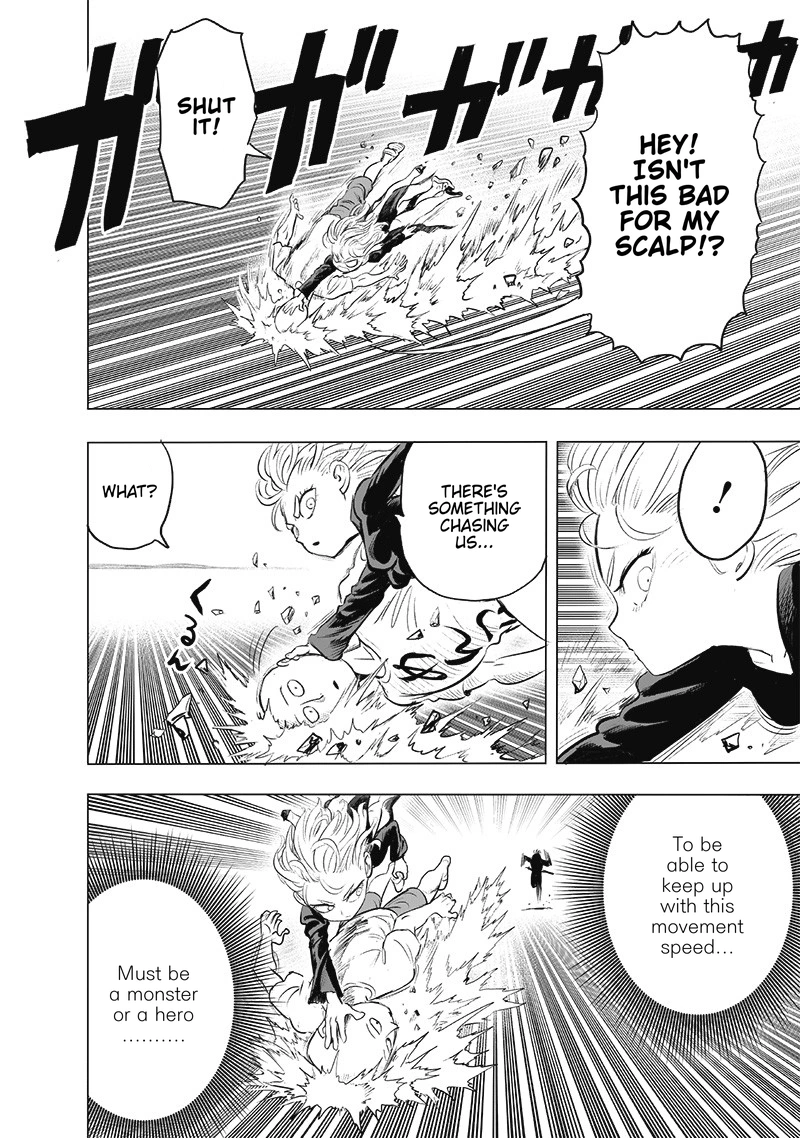 One Punch Man Manga Chapter 181 page 9 - Scalp Friction