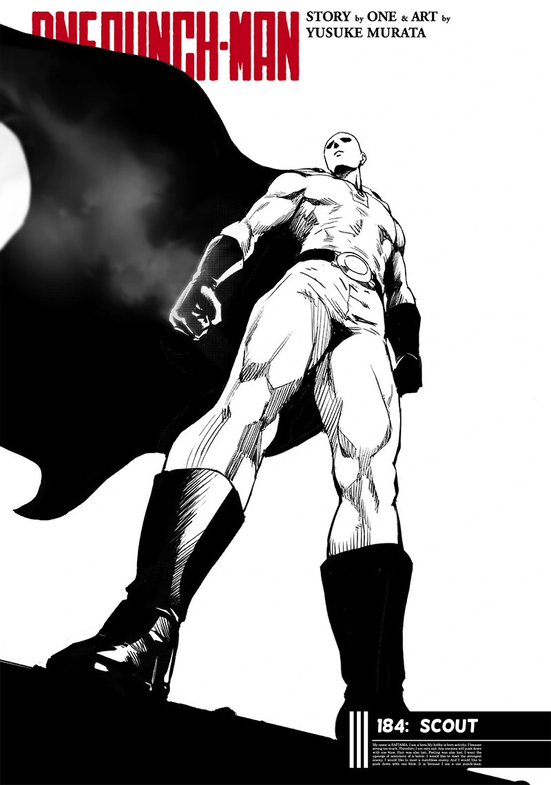 One Punch Man Manga Chapter 184 page 1 - Scout
