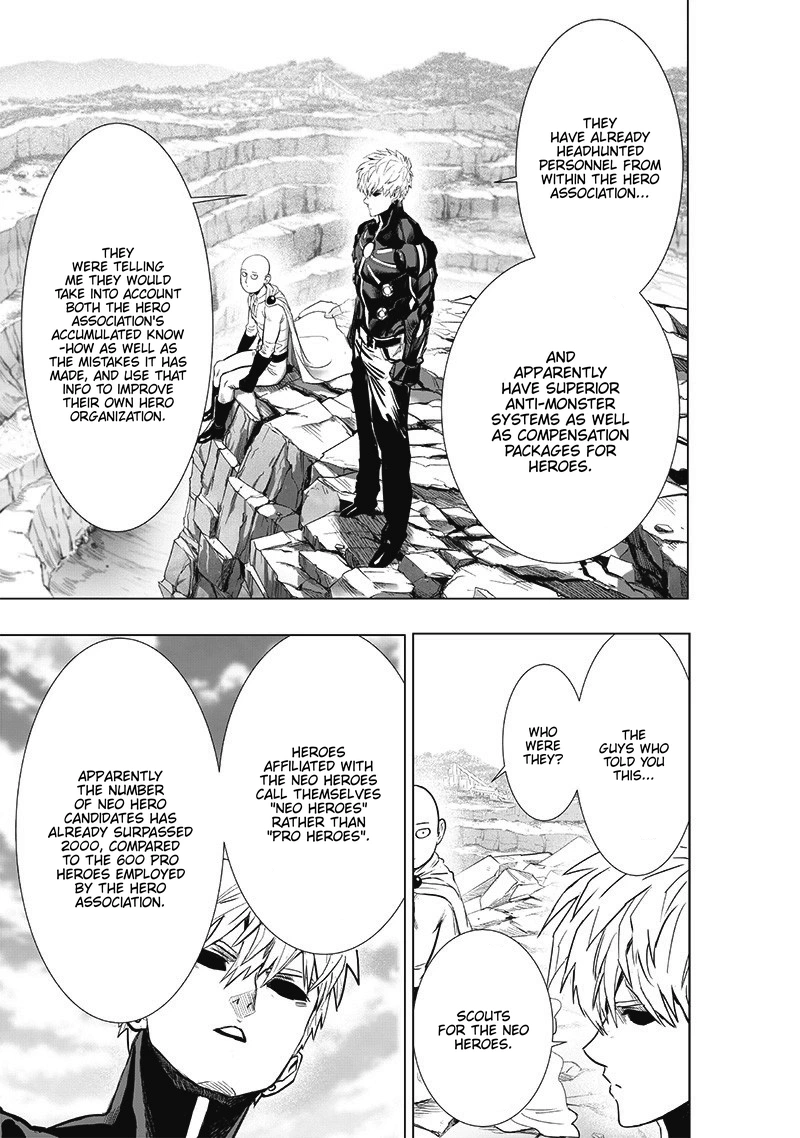 One Punch Man Manga Chapter 186 page 25 - Turning Point